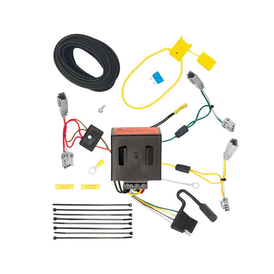 Tekonsha 4-Flat Trailer Hitch Wiring Harness — 2013-2016 Mazda CX-5 - TEK-118563 - Absolute Autoguard