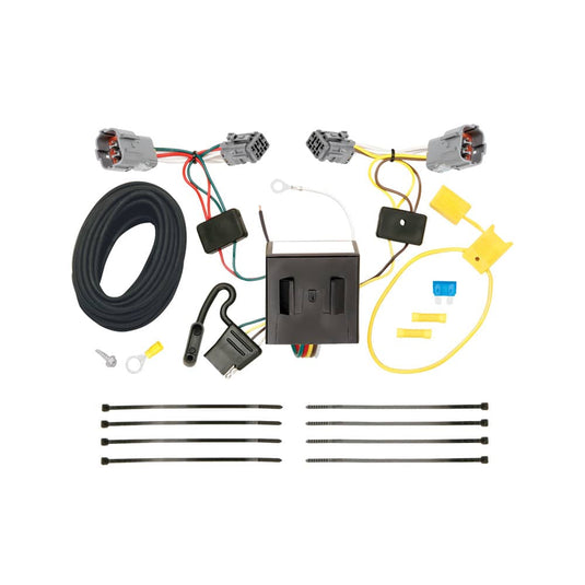 Tekonsha 4-Flat Trailer Hitch Wiring Harness — 2013-2018 Hyundai Santa Fe Sport - TEK-118571 - Absolute Autoguard