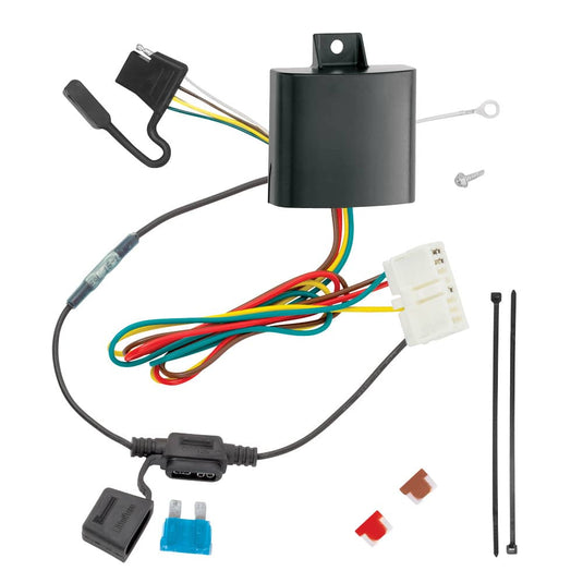 Tekonsha 4-Flat Trailer Hitch Wiring Harness — 2014-2020 Acura MDX - TEK-118628 - Absolute Autoguard