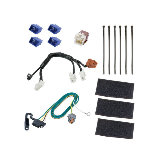 Tekonsha 4-Flat Trailer Hitch Wiring Harness — 2013-2020 INFINITI & Nissan - TEK-118670 - Absolute Autoguard