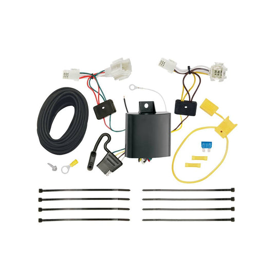 Tekonsha 4-Flat Trailer Hitch Wiring Harness — 2016-2021 Mazda CX-3 - TEK-118718 - Absolute Autoguard