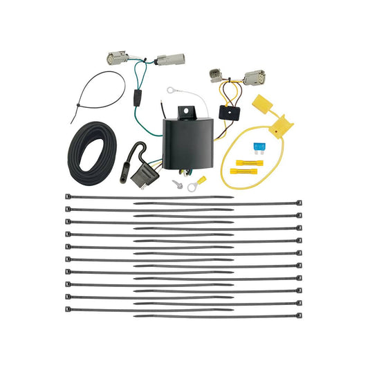 Tekonsha 4-Flat Trailer Hitch Wiring Harness — 2015-2025 Ford Transit-350 - TEK-118722 - Absolute Autoguard