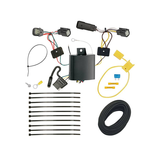 Tekonsha 4-Flat Trailer Hitch Wiring Harness — 2017-2019 Chevrolet Volt - TEK-118726 - Absolute Autoguard