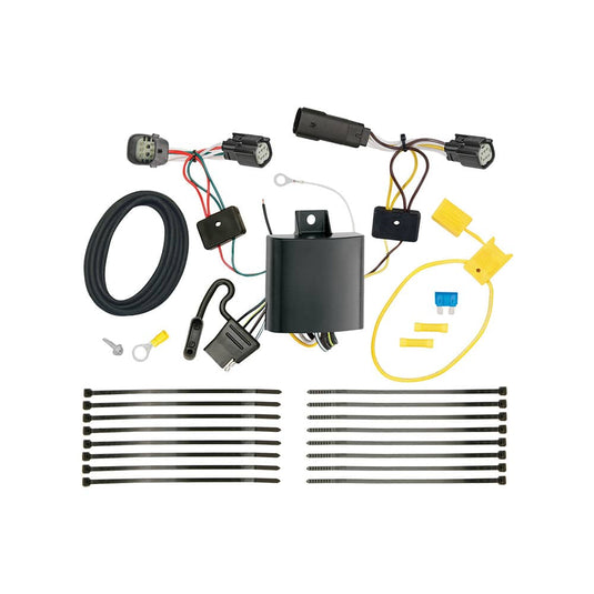 Tekonsha 4-Flat Trailer Hitch Wiring Harness — 2017-2022 Buick Encore - TEK-118745 - Absolute Autoguard