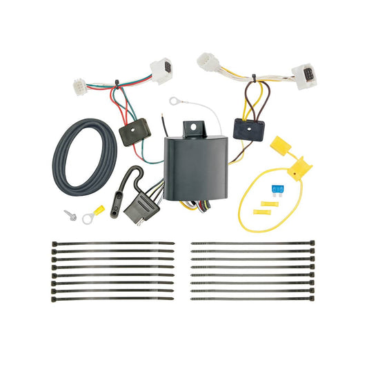Tekonsha 4-Flat Trailer Hitch Wiring Harness — 2017-2021 Mazda CX-5 - TEK-118746 - Absolute Autoguard