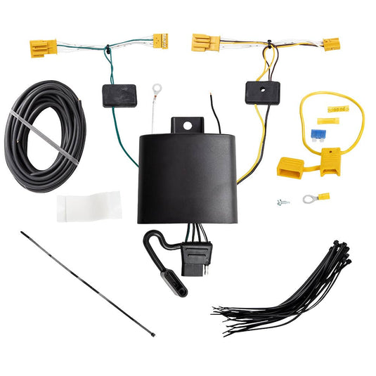 Tekonsha 4-Flat Trailer Hitch Wiring Harness — 2016-2022 Mercedes-Benz - TEK-118747 - Absolute Autoguard