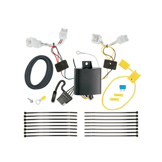 Tekonsha 4-Flat Trailer Hitch Wiring Harness — 2017-2026 Kia Niro/Niro EV - TEK-118749 - Absolute Autoguard