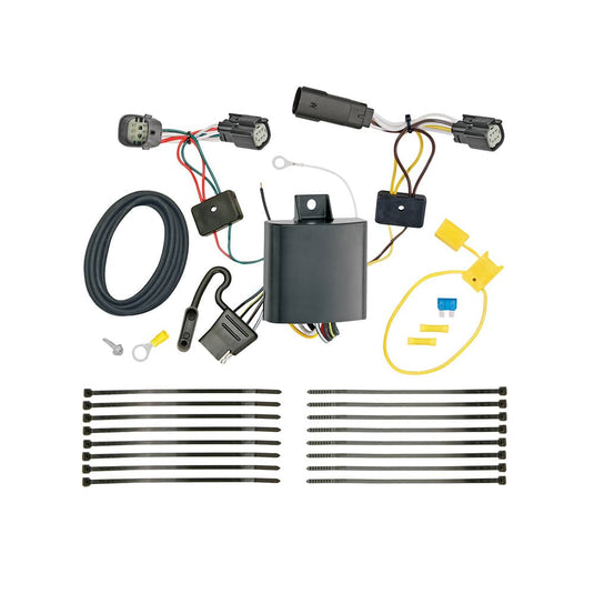 Tekonsha 4-Flat Trailer Hitch Wiring Harness — 2017-2022 Chevrolet Trax - TEK-118751 - Absolute Autoguard