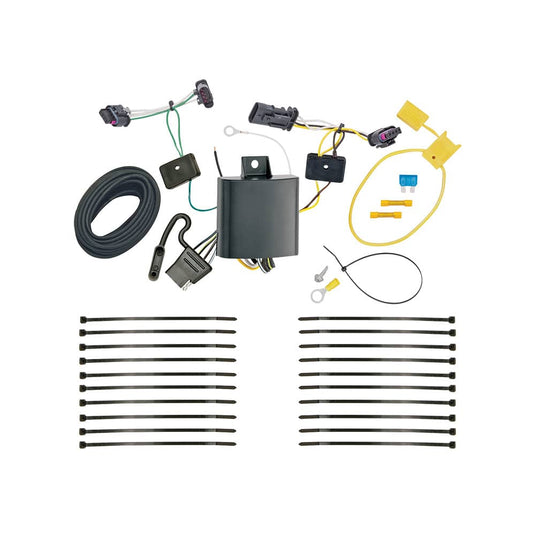 Tekonsha 4-Flat Wiring Harness — 2017-2026 Jeep Compass - TEK-118752 - Absolute Autoguard