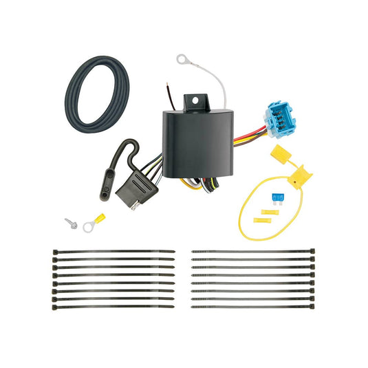 Tekonsha 4-Flat Trailer Hitch Wiring Harness — 2018-2024 Honda Odyssey - TEK-118753 - Absolute Autoguard