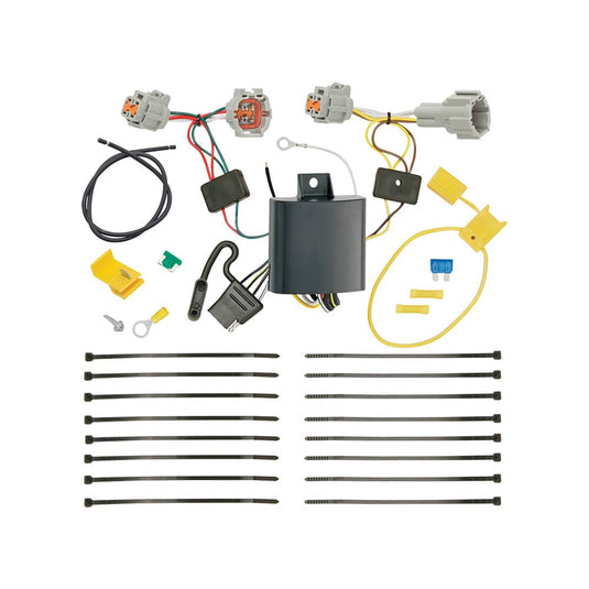 Tekonsha 4-Flat Trailer Hitch Wiring Harness — 2017-2019 Nissan Qashqai - TEK-118757 - Absolute Autoguard
