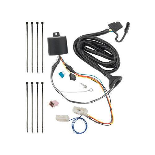 Tekonsha 4-Flat Trailer Hitch Wiring Harness — 2016-2022 Honda Pilot - TEK-118760 - Absolute Autoguard