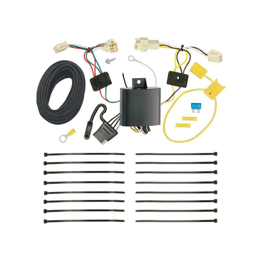 Tekonsha 4-Flat Trailer Hitch Wiring Harness — 2018-2024 Toyota Camry - TEK-118763 - Absolute Autoguard