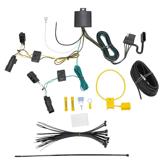 Tekonsha 4-Flat Trailer Hitch Wiring Harness — 2018-2024 GMC Terrain - TEK-118764 - Absolute Autoguard