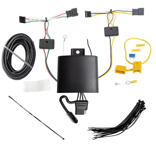 Tekonsha 4-Flat Trailer Hitch Wiring Harness — 2018-2025 Volvo XC60 - TEK-118773 - Absolute Autoguard