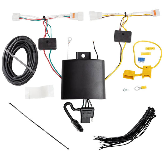 Tekonsha 4-Flat Trailer Hitch Wiring Harness — 2018-2019 Kia Rio - TEK-118793 - Absolute Autoguard