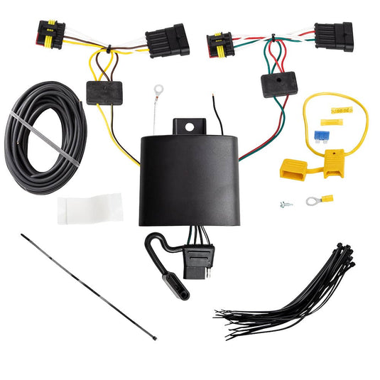 Tekonsha 4-Flat Trailer Hitch Wiring Harness — 2019-2025 INFINITI QX50 - TEK-118796 - Absolute Autoguard