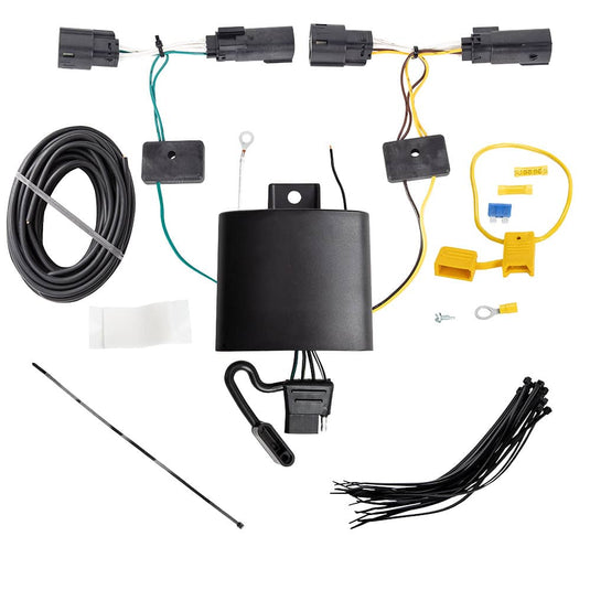 Tekonsha 4-Flat Trailer Hitch Wiring Harness — 2019 Ford Escape - TEK-118802 - Absolute Autoguard
