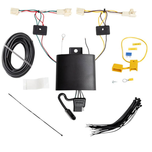 Tekonsha 4-Flat Trailer Hitch Wiring Harness — 2020-2025 Toyota Corolla - TEK-118810 - Absolute Autoguard