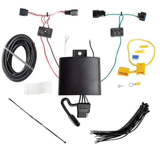 Tekonsha 4-Flat Trailer Hitch Wiring Harness — 2019-2024 Kia Forte - TEK-118814 - Absolute Autoguard
