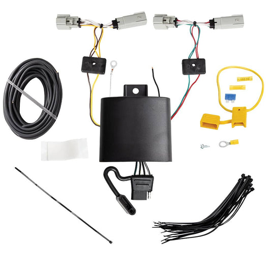 Tekonsha 4-Flat Trailer Hitch Wiring Harness — 2020-2026 Lincoln Aviator - TEK-118817 - Absolute Autoguard