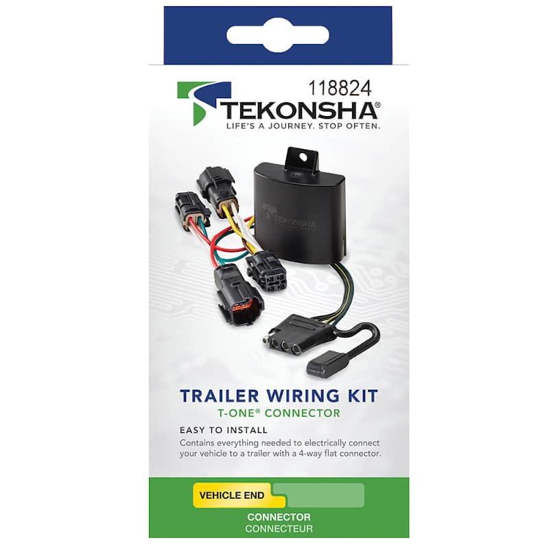 Load image into Gallery viewer, Tekonsha 4-Flat Wire Harness — 2021-2025 Toyota Sienna - TEK-118824 - Absolute Autoguard
