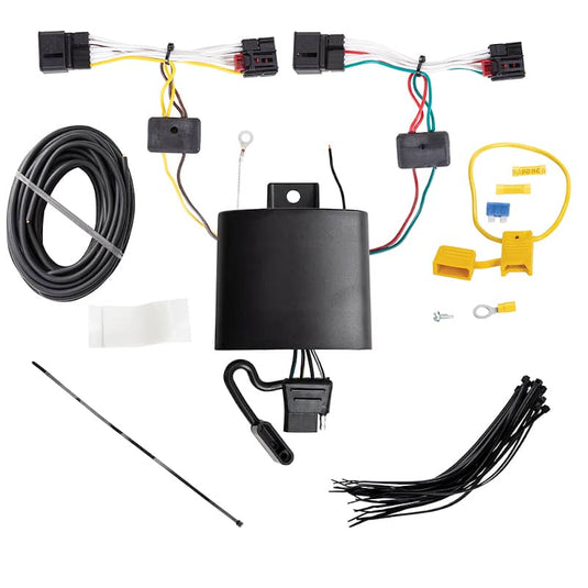 Tekonsha 4-Flat Trailer Hitch Wiring — 2020-2025 Volkswagen Atlas Cross Sport - TEK-118832 - Absolute Autoguard