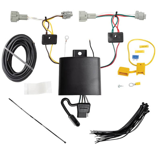 Tekonsha 4-Flat Trailer Hitch Wiring — 2021-2026 Nissan Rogue - TEK-118833 - Absolute Autoguard