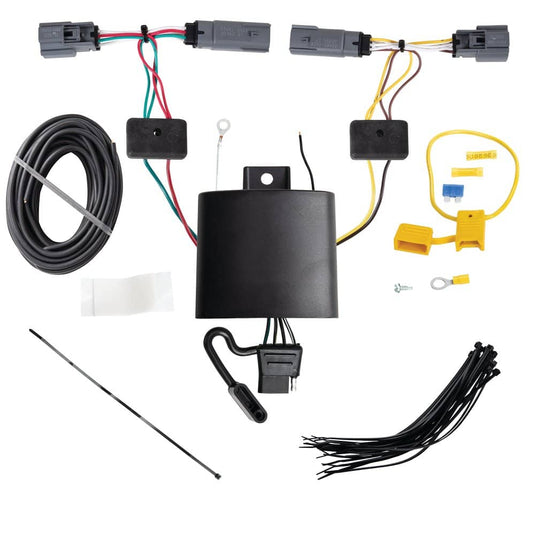 Tekonsha 4-Flat Trailer Hitch Wiring — 2021-2026 Ford Bronco Sport - TEK-118836 - Absolute Autoguard