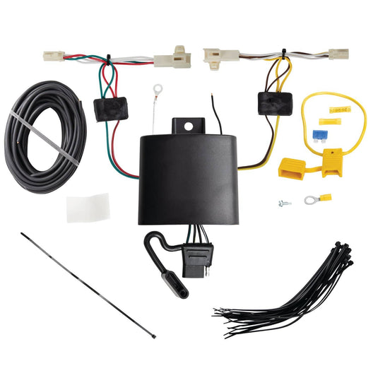 Tekonsha 4-Flat Trailer Hitch Wiring Harness — 2022-2026 Mitsubishi Outlander - TEK-118856 - Absolute Autoguard