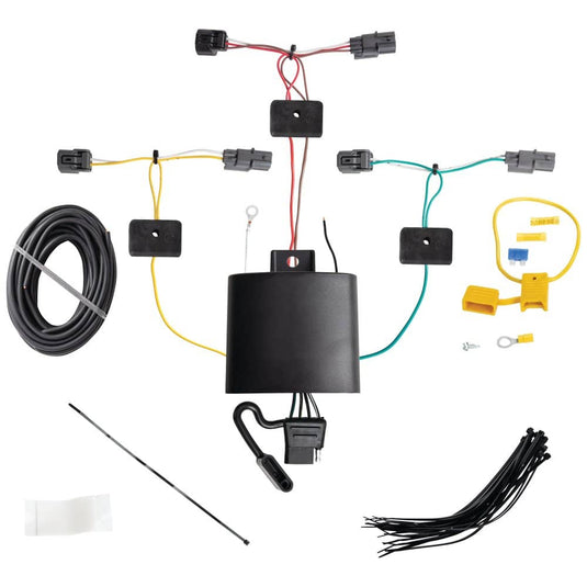 Tekonsha 4-Flat Trailer Hitch Wiring Harness — 2021-2025 Honda Civic - TEK-118859 - Absolute Autoguard