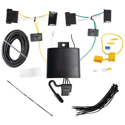 Tekonsha 4-Flat Trailer Hitch Wiring Harness — 2019-2021 Freightliner & Mercedes-Benz - TEK-118876 - Absolute Autoguard