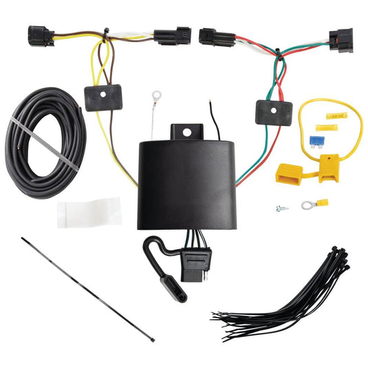 Tekonsha 4-Flat Trailer Hitch Wiring Harness — 2023-2026 Honda HR-V - TEK-118877 - Absolute Autoguard