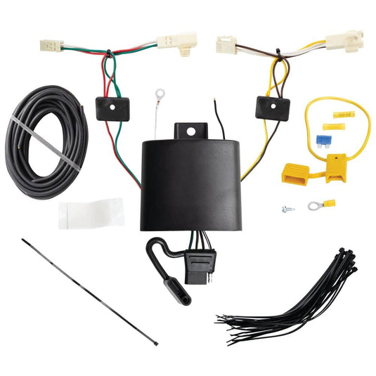 Tekonsha 4-Flat Trailer Hitch Wiring Harness — 2019-2022 Lexus ES/ES Hybrid - TEK-118878 - Absolute Autoguard