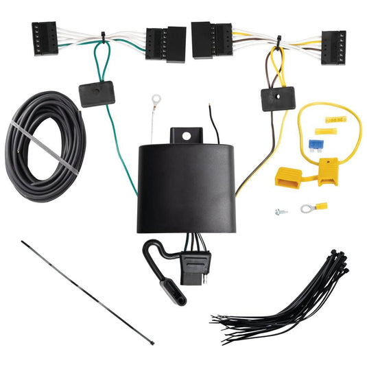 Tekonsha 4-Flat Trailer Hitch Wiring Harness — 2022-2025 BMW X3 - TEK-118879 - Absolute Autoguard