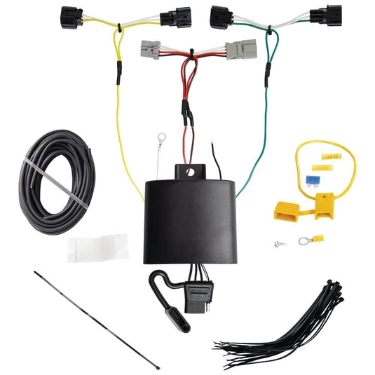 Tekonsha 4-Flat Trailer Hitch Wiring Harness — 2018-2021 Hyundai Kona - TEK-118883 - Absolute Autoguard