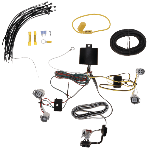 Tekonsha 4-Flat Trailer Hitch Wiring Harness — 2022-2025 Toyota Corolla Cross - TEK-118886 - Absolute Autoguard