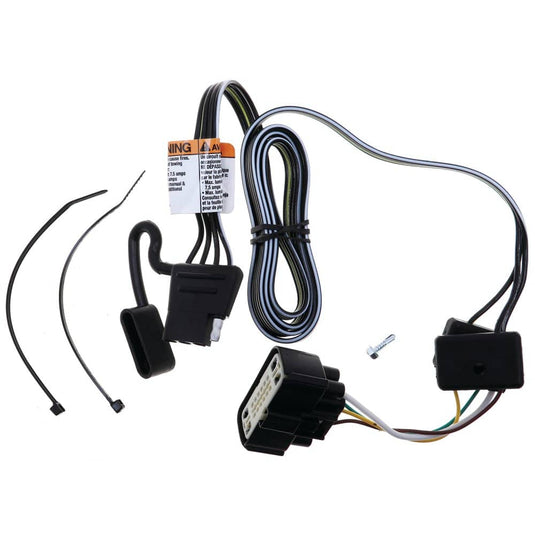Tekonsha 4-Flat Trailer Hitch Wiring Harness — 2024-2026 Multi-Vehicle - TEK-118892 - Absolute Autoguard