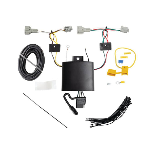 Tekonsha 4-Flat Trailer Hitch Wiring Harness — 2025-2026 Nissan Kicks - TEK-118893 - Absolute Autoguard