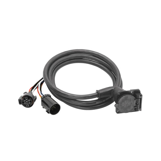 Tekonsha 90 Degree 5TH Wheel Adapter Harness/ 7WAY Flat Pin Connector Assembly — 1997-2026 Multi-Vehicle - TEK-54700-003 - Absolute Autoguard