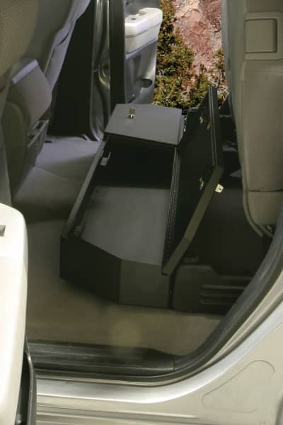 Tuffy Security Products Full Width Underseat Lockbox — 2007-2021 Toyota Tundra - TFF-313-01 - Absolute Autoguard