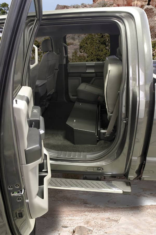 Tuffy Security Products Full Length Underseat Lockbox — 2015-2026 Ford F-150/F-250 Super Duty/F-350 Super Duty - TFF-316-01 - Absolute Autoguard