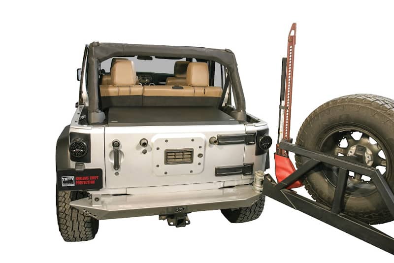 Load image into Gallery viewer, Tuffy Security Products Deluxe Enclosure — 2011-2018 Jeep Wrangler/Wrangler JK - TFF-326-01 - Absolute Autoguard
