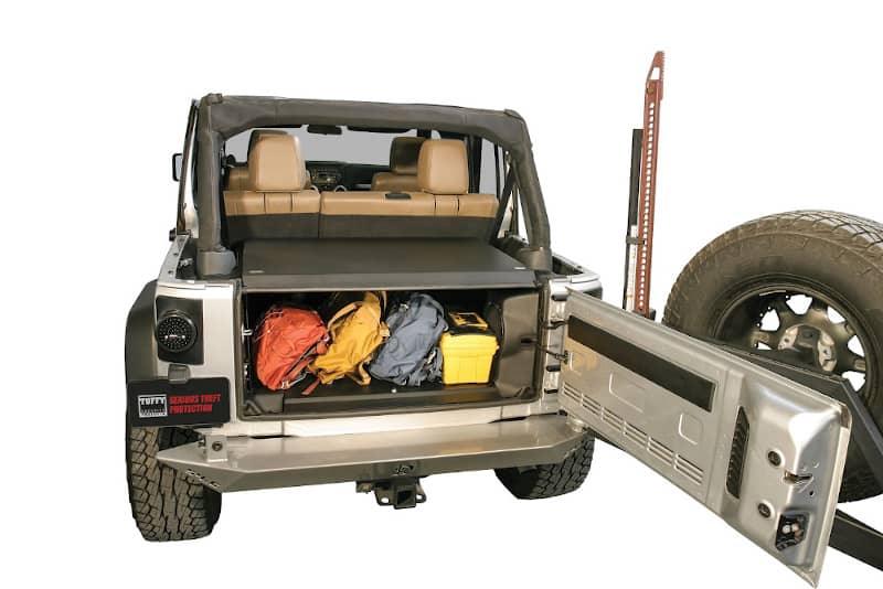 Load image into Gallery viewer, Tuffy Security Products Deluxe Enclosure — 2011-2018 Jeep Wrangler/Wrangler JK - TFF-326-01 - Absolute Autoguard
