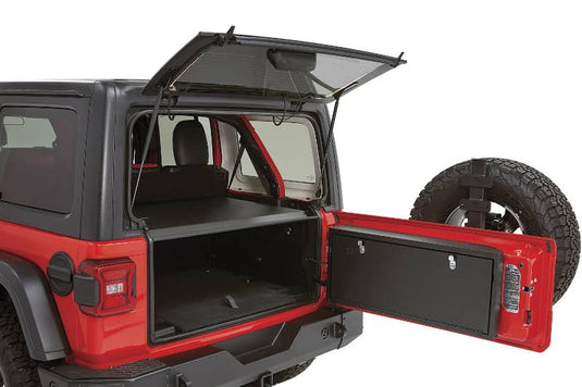 Tuffy Security Products Tailgate Lockbox — 2018-2025 Jeep Wrangler - TFF-349-01 - Absolute Autoguard