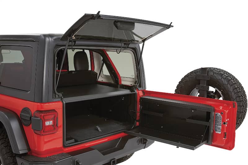 Load image into Gallery viewer, Tuffy Security Products Tailgate Lockbox — 2018-2025 Jeep Wrangler - TFF-349-01 - Absolute Autoguard
