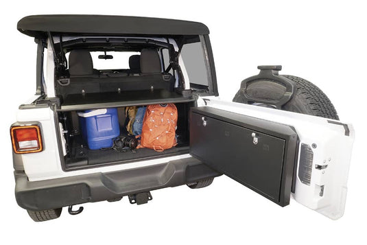 Tuffy Security Products Deluxe Enclosure — 2018-2025 Jeep Wrangler - TFF-351-01 - Absolute Autoguard