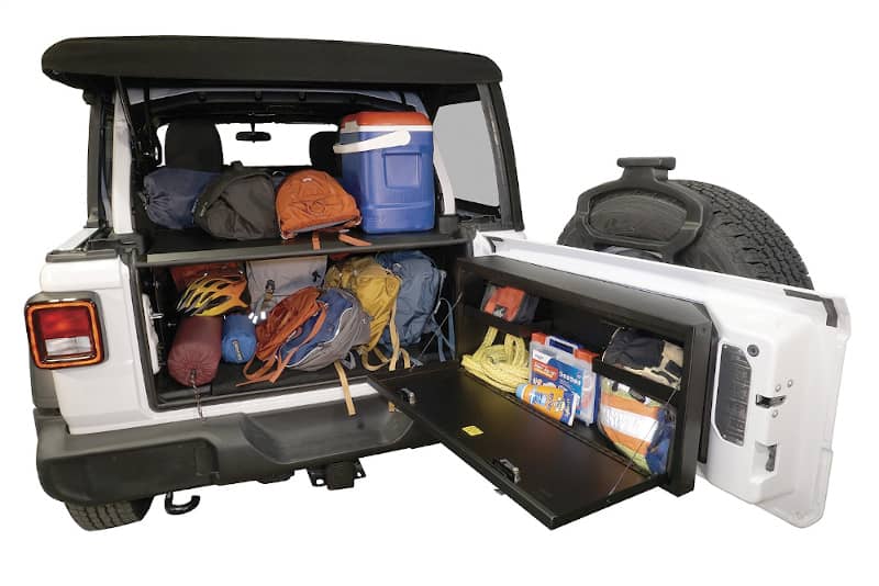 Load image into Gallery viewer, Tuffy Security Products Deluxe Enclosure — 2018-2025 Jeep Wrangler - TFF-351-01 - Absolute Autoguard
