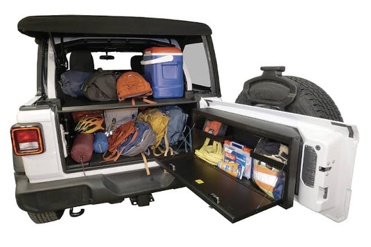 Tuffy Security Products Deluxe Enclosure — 2018-2025 Jeep Wrangler - TFF-351-01 - Absolute Autoguard