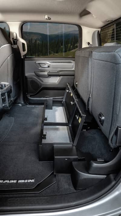 Tuffy Security Products Underseat Lockbox — 2019-2026 Ram 1500 - TFF-353-01 - Absolute Autoguard